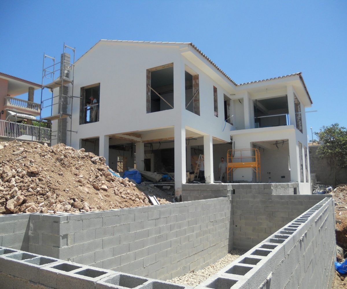 construction phase Casa Rock